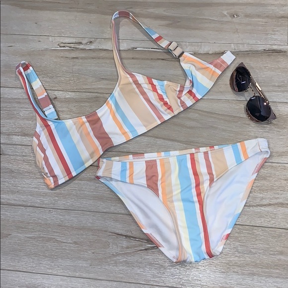 Xhilaration Other - NBW Stripe Bikini